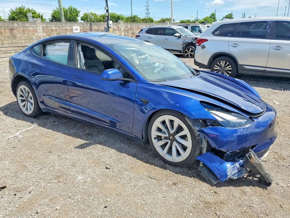 2022 TESLA MODEL 3 4