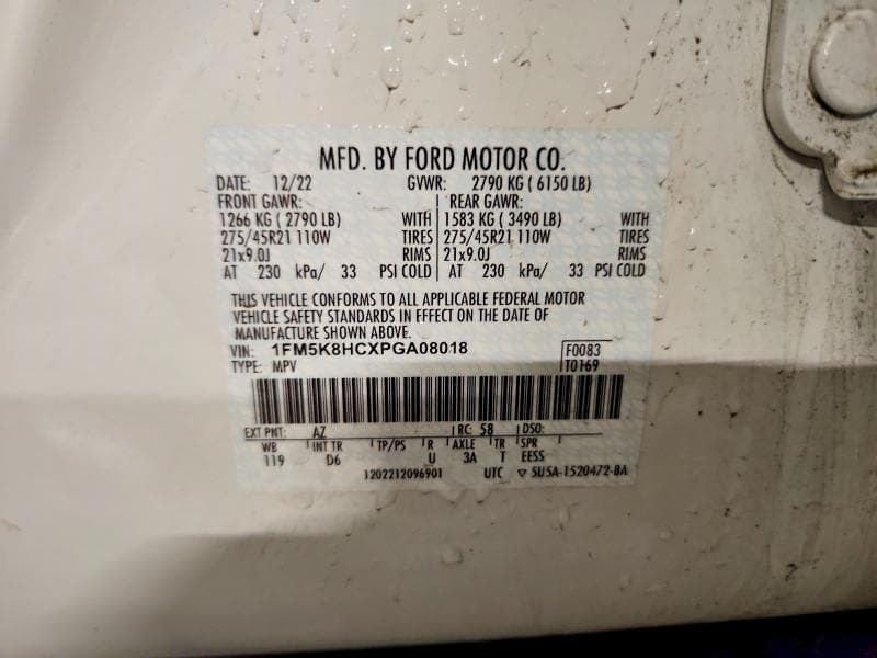 2023 FORD EXPLORER PLATINUM 13
