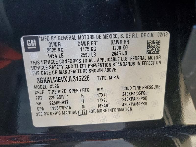 2018 GMC TERRAIN SLE 14