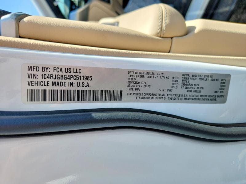 2023 JEEP GRAND CHEROKEE LIMITED 13