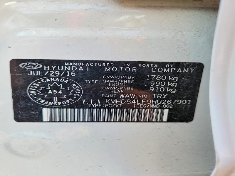 2017 HYUNDAI ELANTRA SE 12