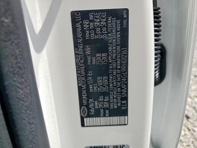 2024 HYUNDAI SANTA FE SEL 14