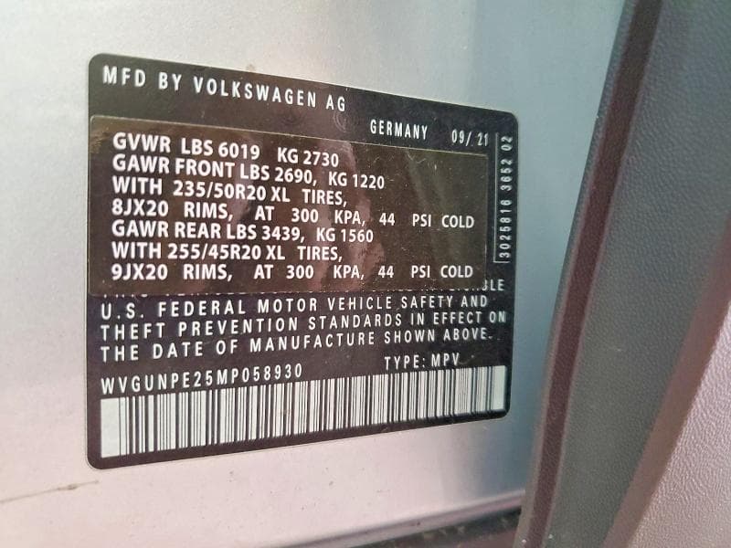 2021 VOLKSWAGEN ID.4 PRO S 13