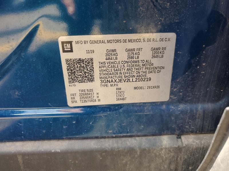 2020 CHEVROLET EQUINOX LT 13