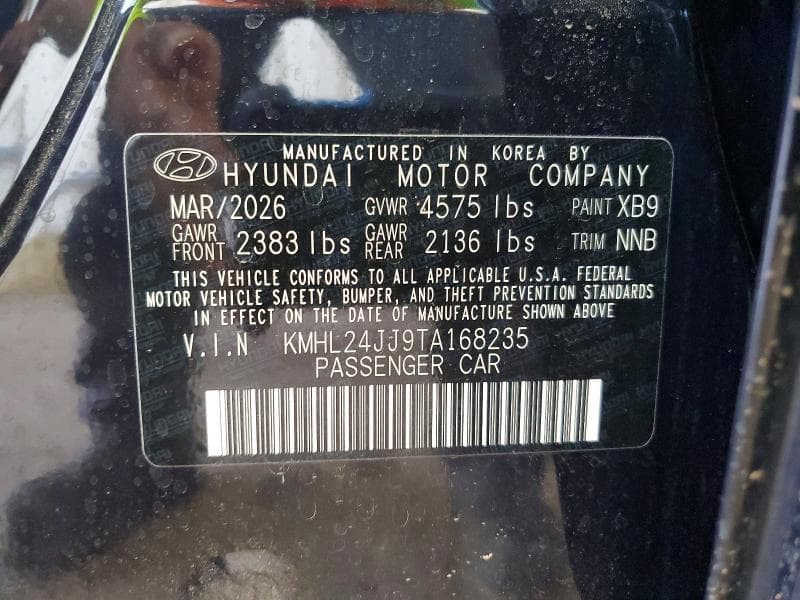 2026 HYUNDAI SONATA HYBRID BLUE 12