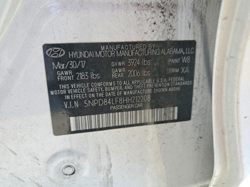 2017 HYUNDAI ELANTRA VALUE EDITION 12