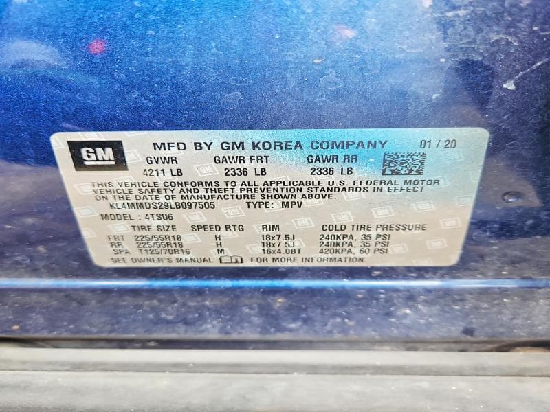 2020 BUICK ENCORE GX SELECT 14