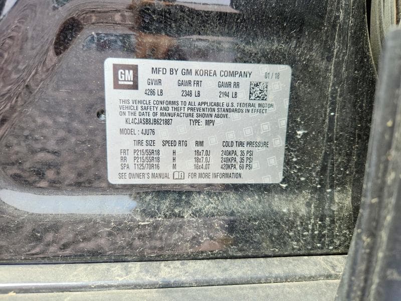 2018 BUICK ENCORE PREFERRED 13