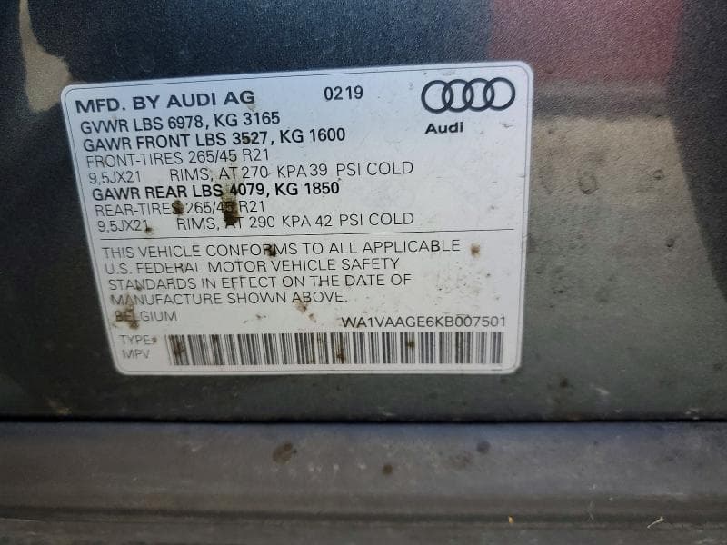 2019 AUDI E-TRON PRESTIGE 13