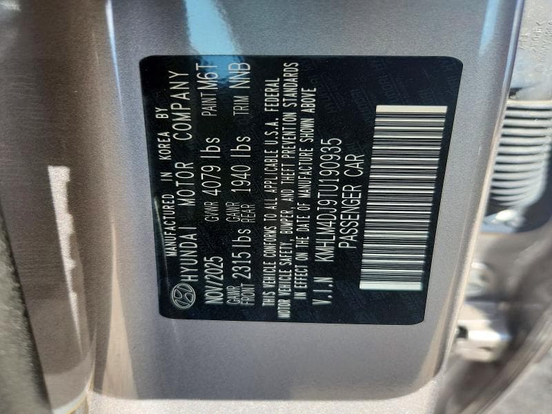 2026 HYUNDAI ELANTRA HYBRID BLUE 13