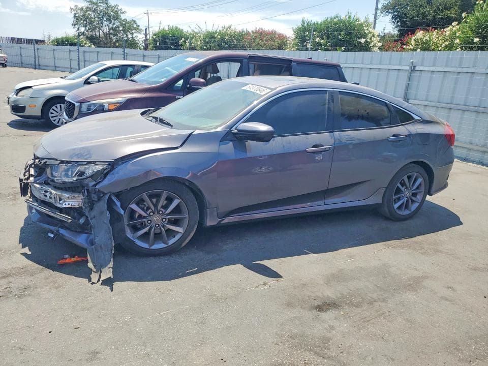 2021 HONDA CIVIC EX - 1
