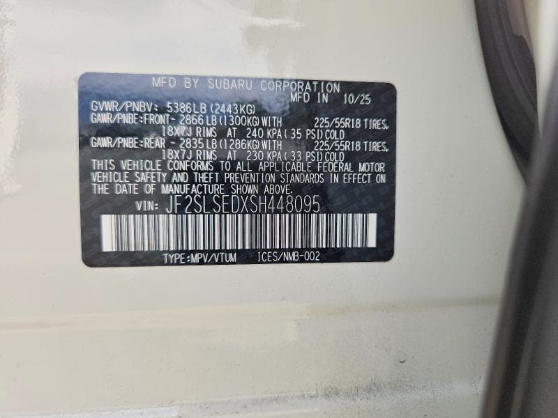2025 SUBARU FORESTER PREMIUM 14