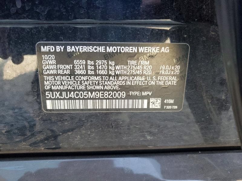 2021 BMW X5 M50I 13