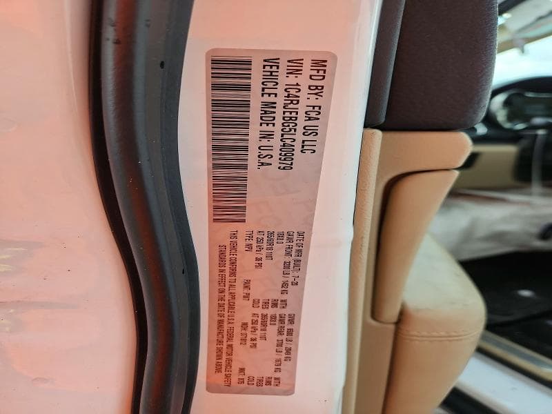 2020 JEEP GRAND CHEROKEE LIMITED 13