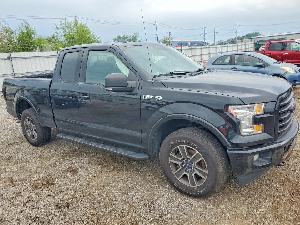 2017 FORD F150 SUPER CAB 4
