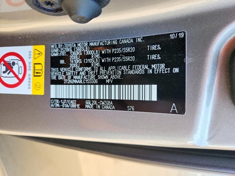 2020 LEXUS RX 350 13