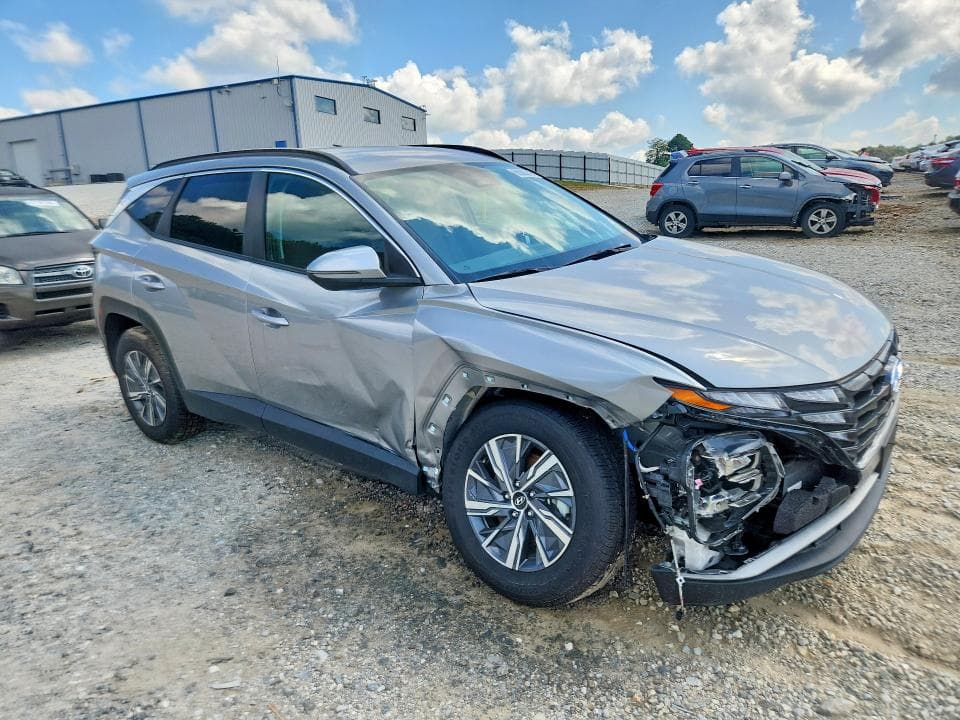 2023 HYUNDAI TUCSON BLUE 4