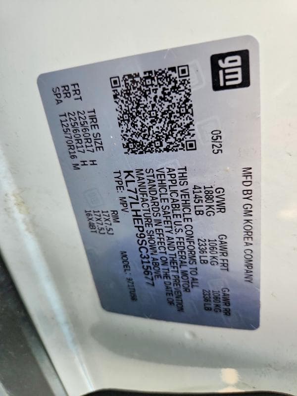 2025 CHEVROLET TRAX 1LT 13