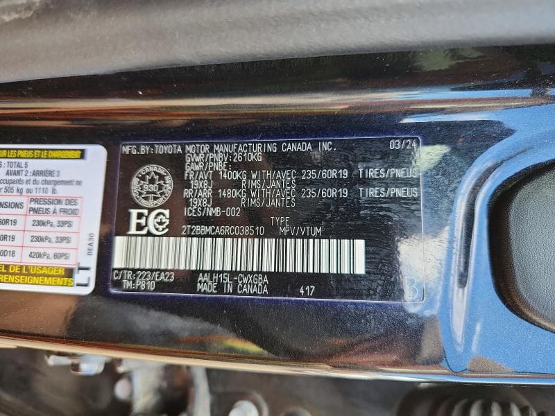 2024 LEXUS RX 350H BASE 14