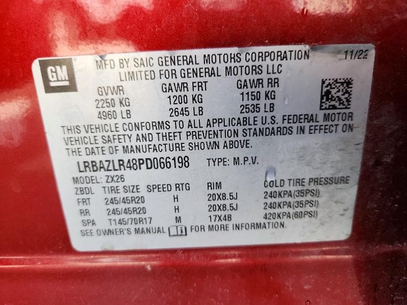 2023 BUICK ENVISION PREFERRED 13