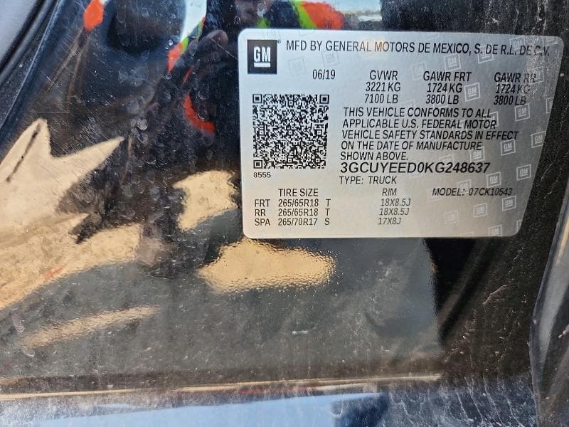 2019 CHEVROLET SILVERADO K1500 RST 12