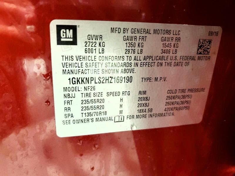 2017 GMC ACADIA DENALI 13