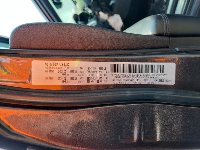 2019 DODGE DURANGO GT 12