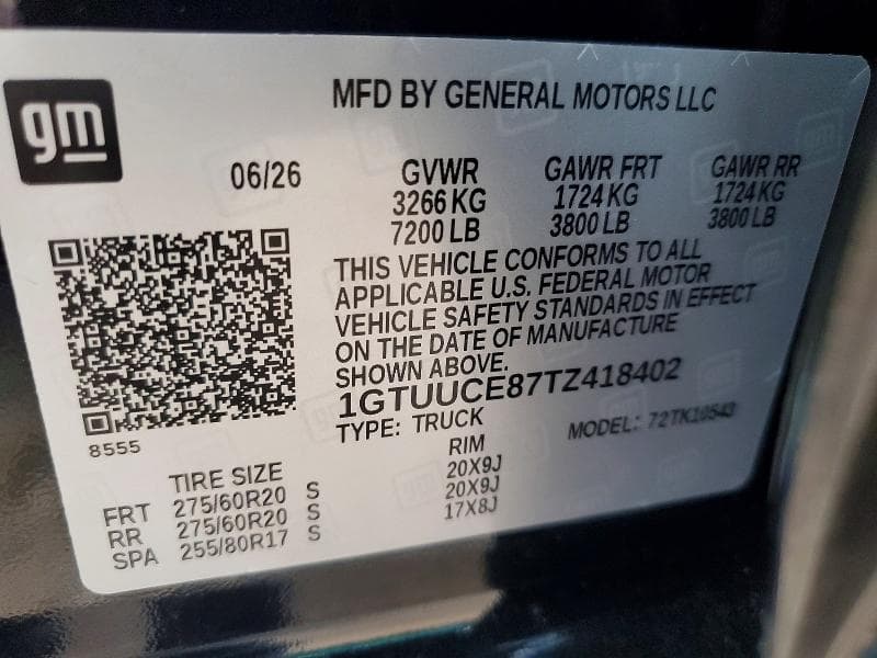 2026 GMC SIERRA K1500 ELEVATION 13