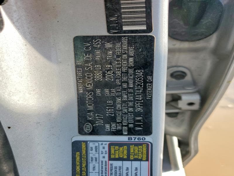 2018 KIA FORTE LX 12