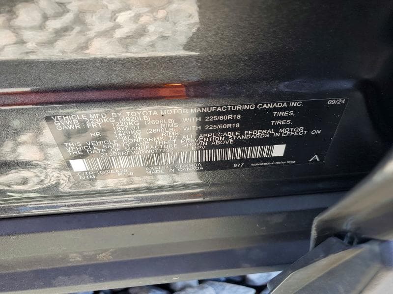 2024 TOYOTA RAV4 HYBRID XLE PREMIUM 12