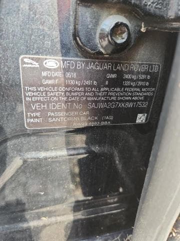 2019 JAGUAR XJL PORTFOLIO 12