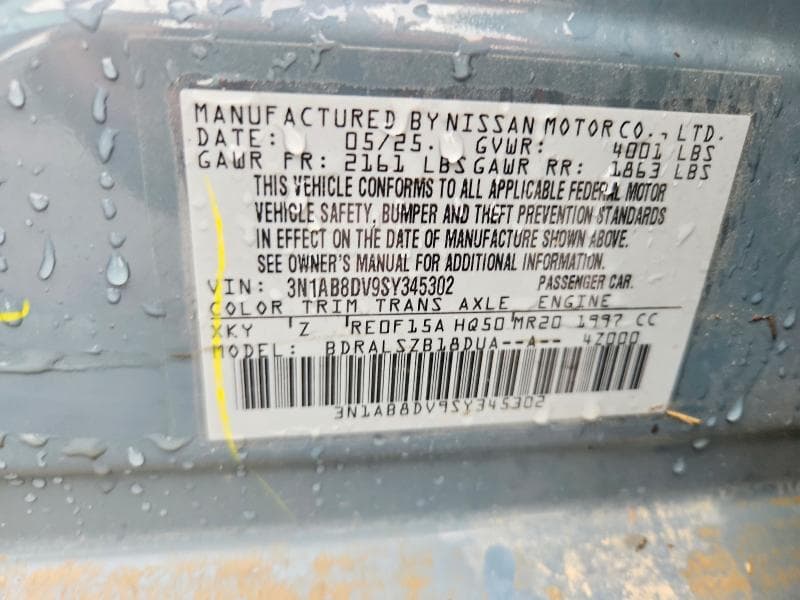 2025 NISSAN SENTRA SR 13