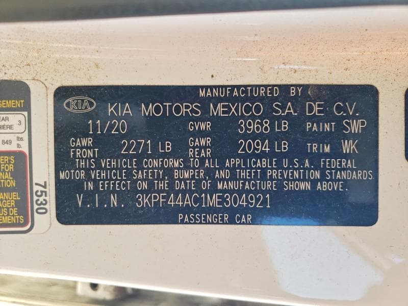 2021 KIA FORTE GT 12