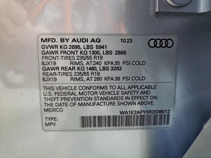 2024 AUDI Q5 E PREMIUM PLUS 55 13