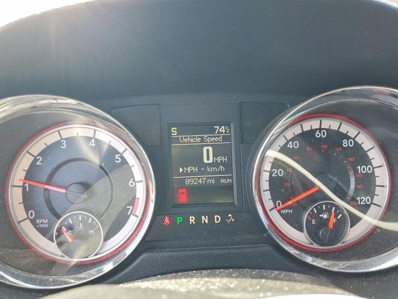 2019 DODGE GRAND CARAVAN GT 9