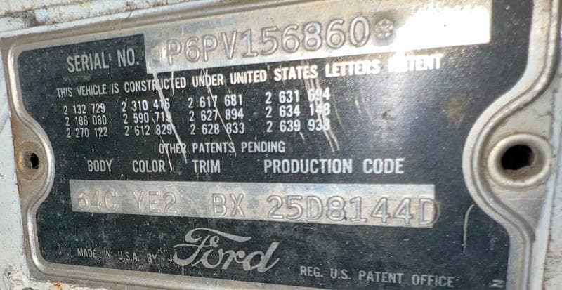 1956 FORD VICTORIA VICTORIA 10