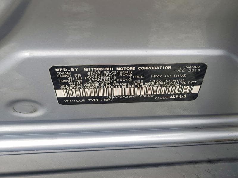 2017 MITSUBISHI OUTLANDER SE 13