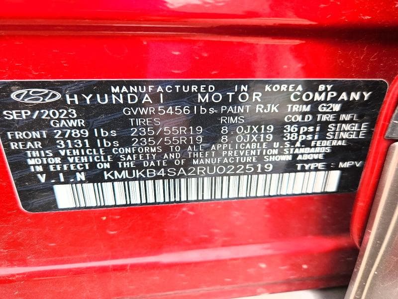 2024 GENESIS GV60 STANDARD 14