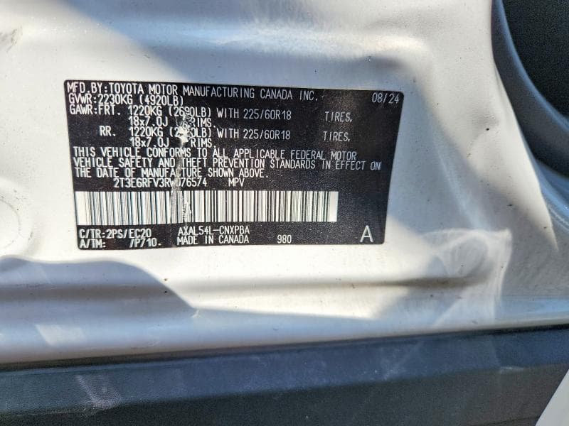 2024 TOYOTA RAV4 XSE 12