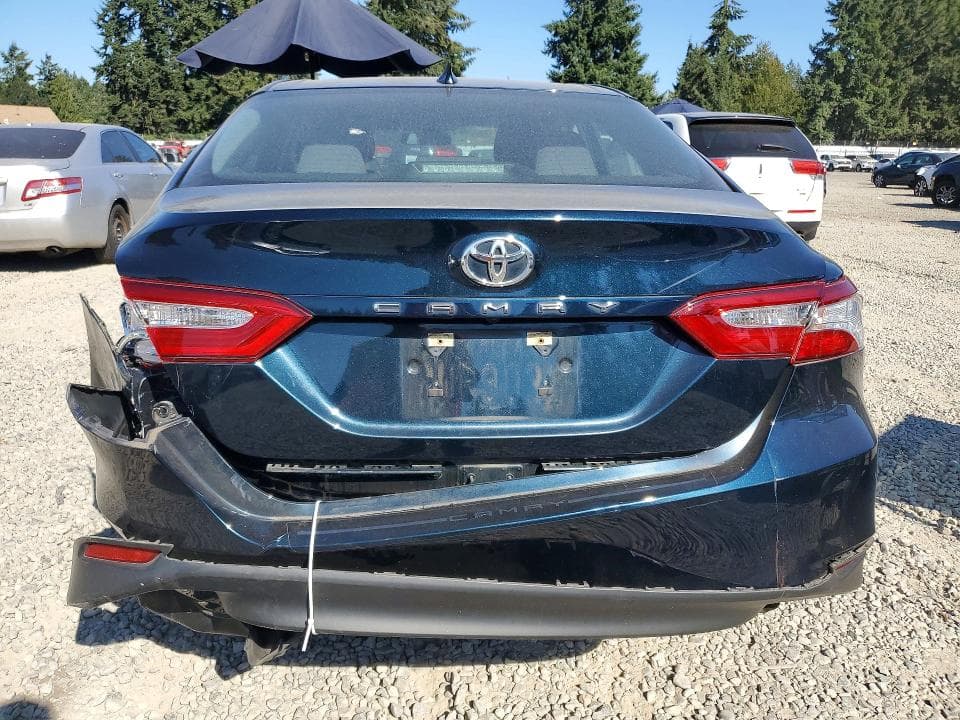 2020 TOYOTA CAMRY L 6