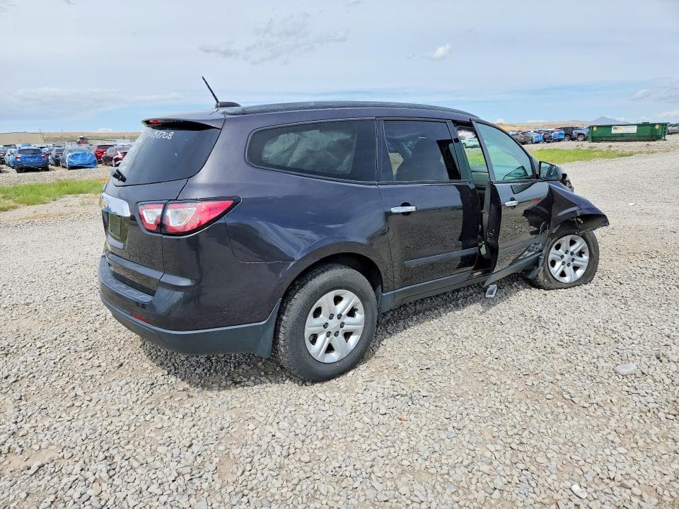 2017 CHEVROLET TRAVERSE LS 3