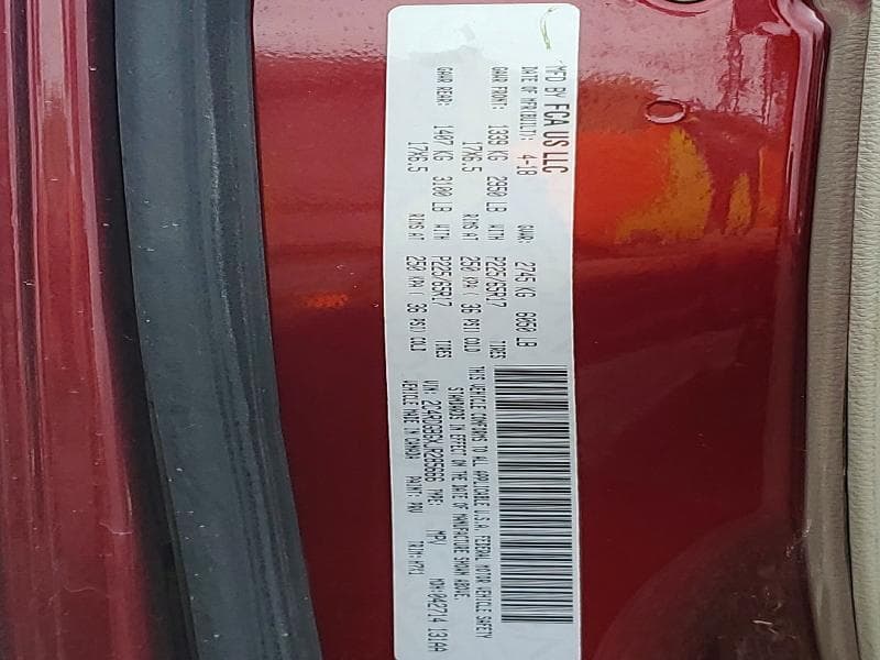 2018 DODGE GRAND CARAVAN SE 13