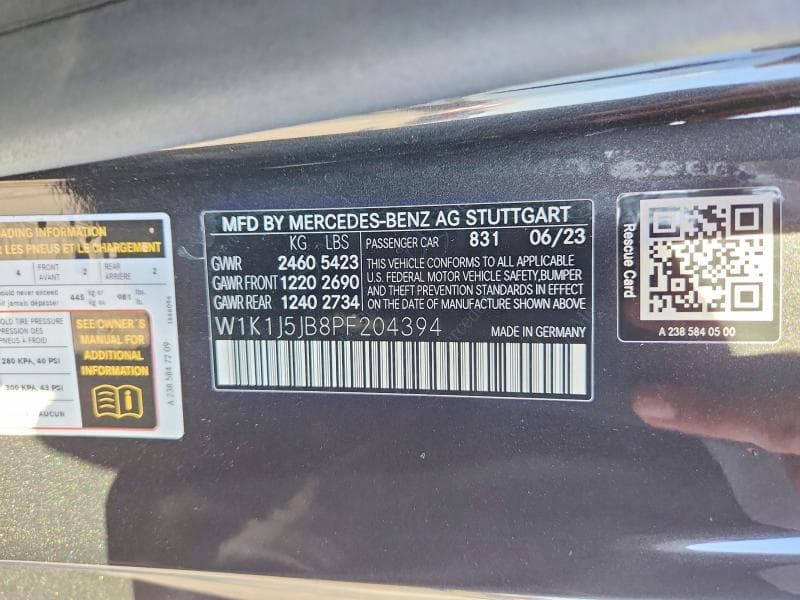 2023 MERCEDES-BENZ E 450 12