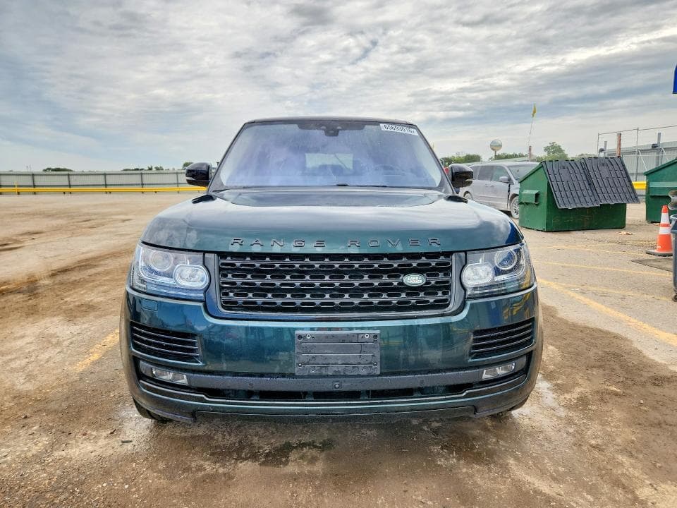 2017 LAND ROVER RANGE ROVER HSE 5