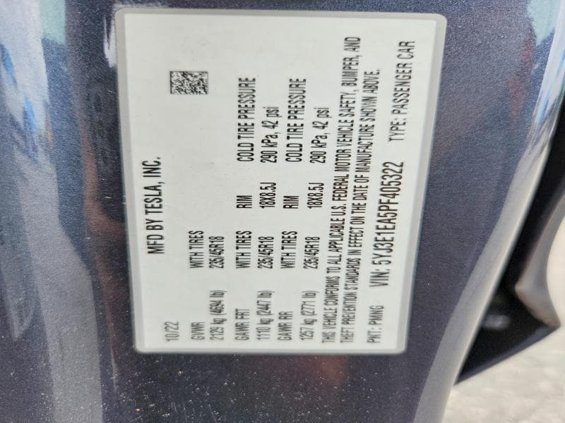 2023 TESLA MODEL 3 13