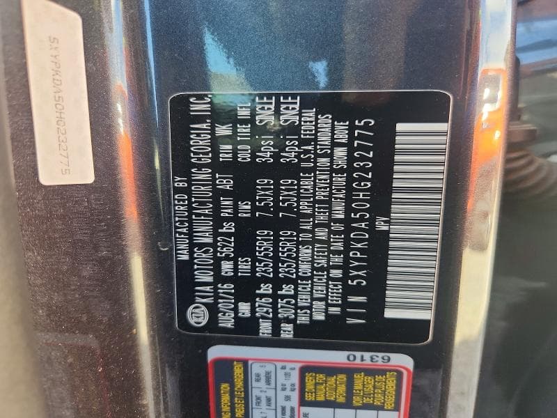 2017 KIA SORENTO SX LIMITED V6 13