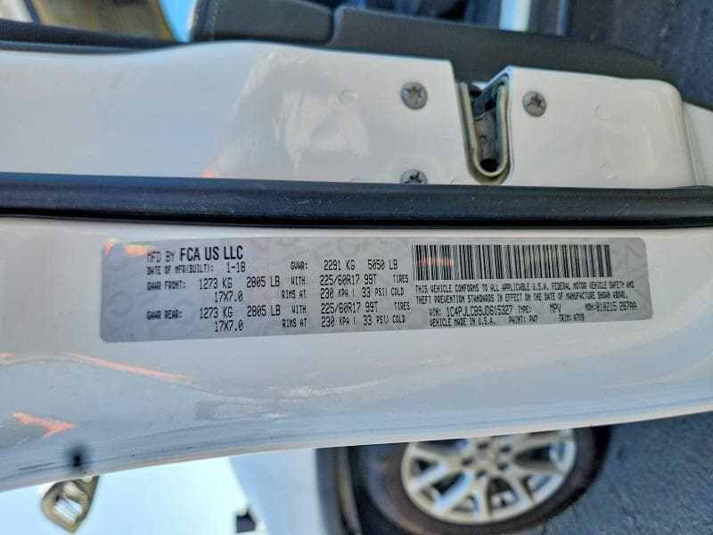 2018 JEEP CHEROKEE LATITUDE 13