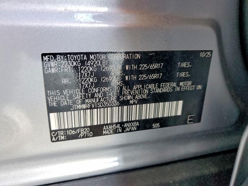 2025 TOYOTA RAV4 LE 13