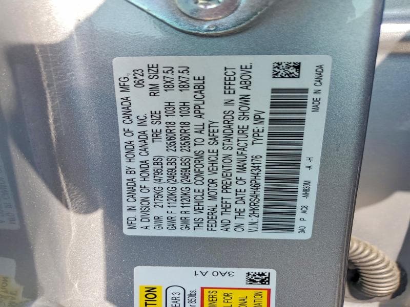 2023 HONDA CR-V EX 13
