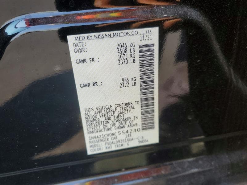 2022 NISSAN LEAF SV 13